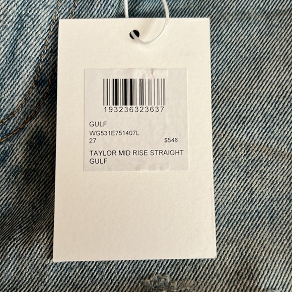 John Elliott mid rise straight jeans - Picture 6 of 7